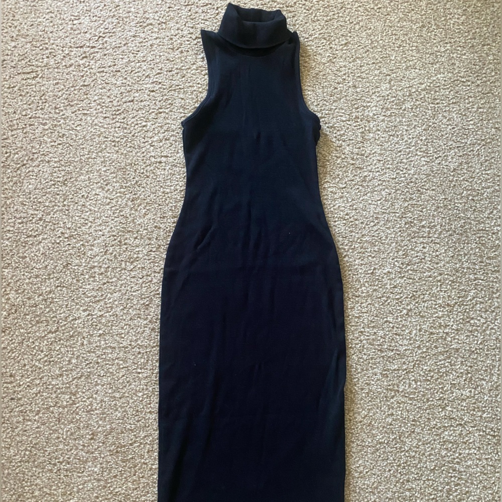 Zara Black Sleeveless Dress